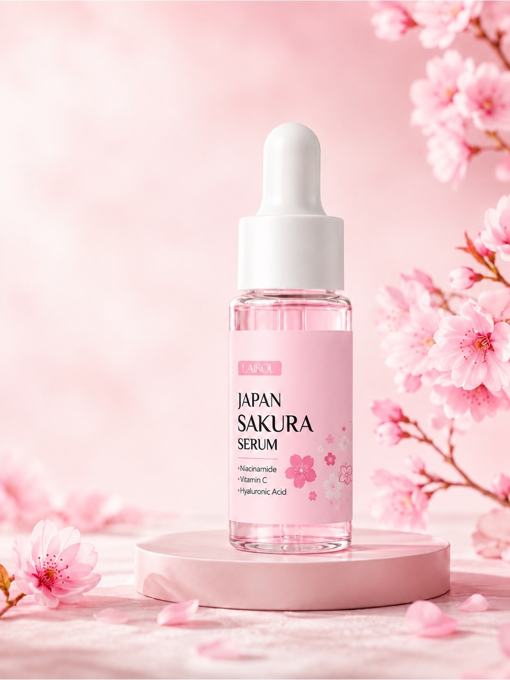 Aiko Japan Sakura Serum - Pink Hydrating Face Serum